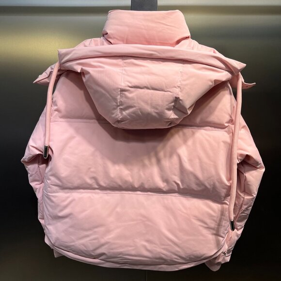 Ami Paris Pink Hooded Jacket - Picture 6 of 11